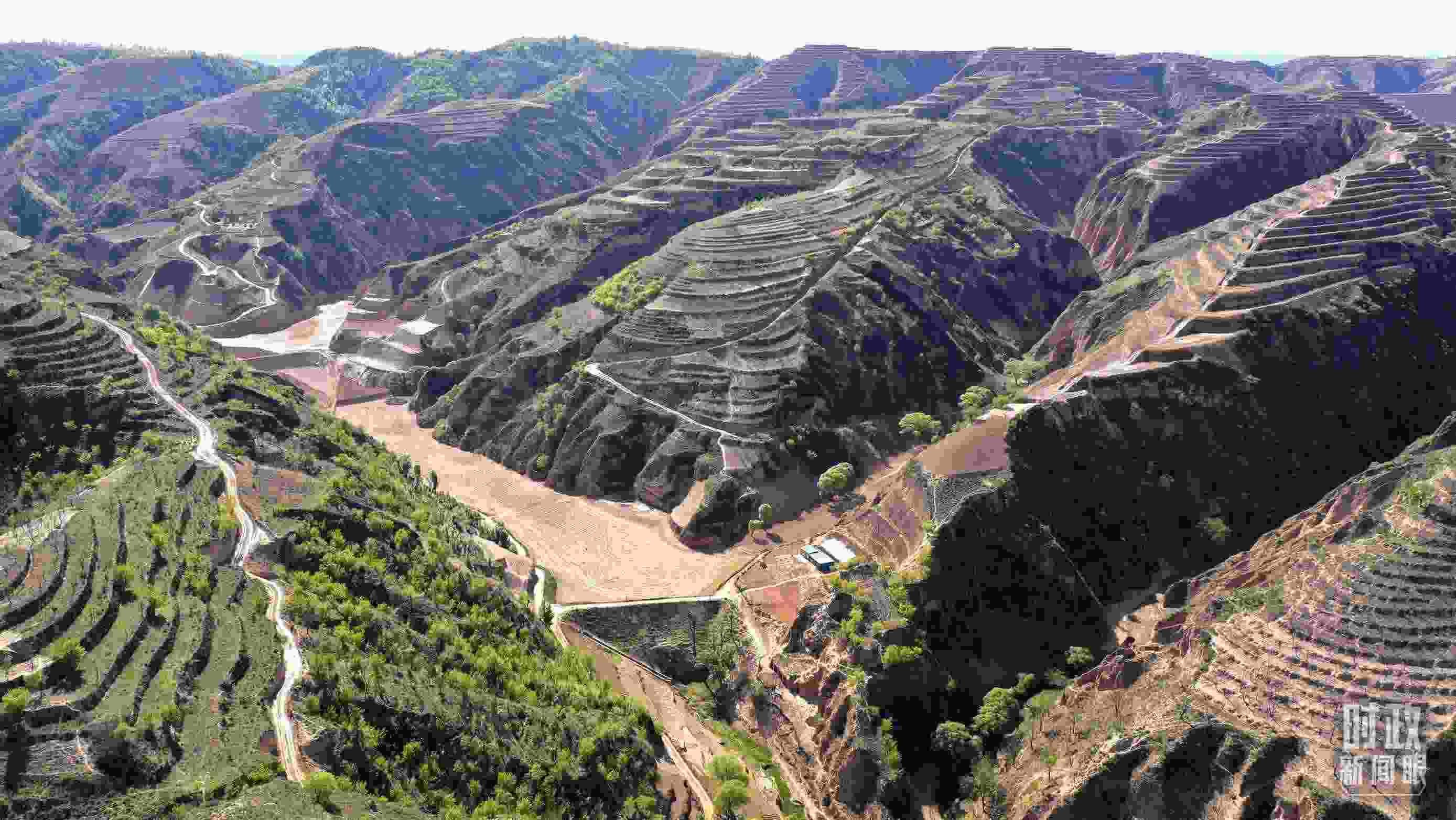 △陜西高原地貌。（圖／視覺中國）