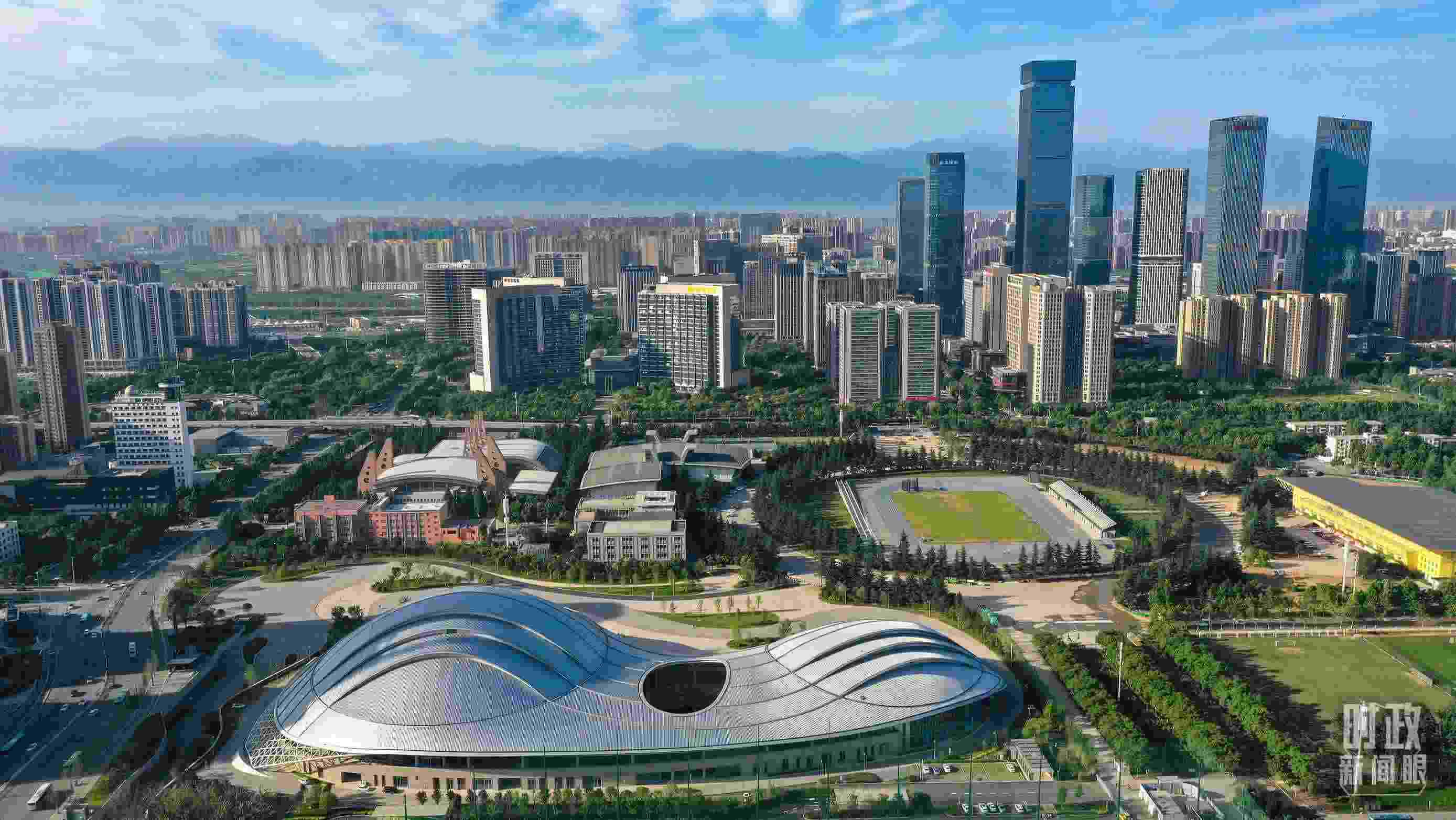 △西安高新區(qū)。（圖／視覺中國）