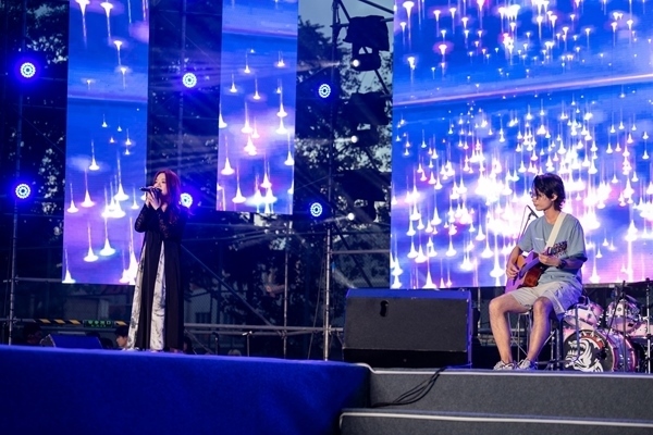 歌會現(xiàn)場。人民網(wǎng)記者 翁奇羽攝