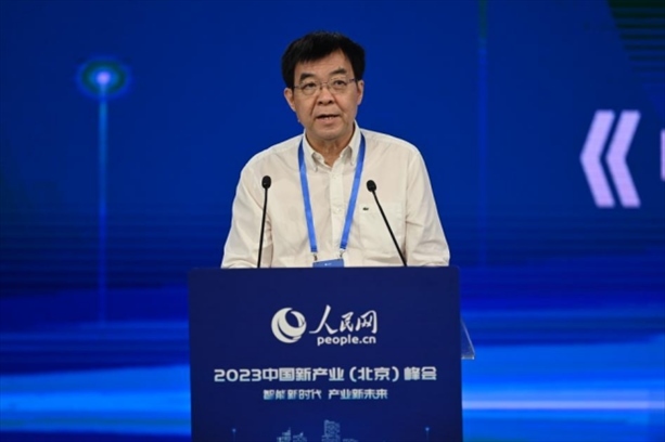 社會科學(xué)文獻(xiàn)出版社社長王利民。人民網(wǎng)記者 于凱攝