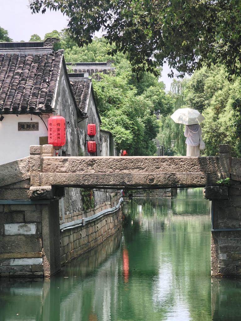 7月6日拍攝的平江歷史文化街區(qū)一景。新華社記者 楊依軍 攝