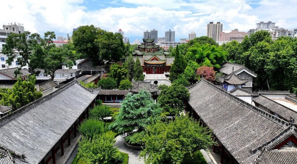 近日拍攝的陜西省漢中市博物館。新華社記者 劉瀟 攝