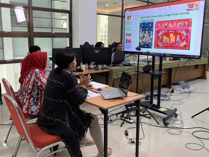 活動(dòng)現(xiàn)場。供圖：印尼三一一大學(xué)孔子學(xué)院