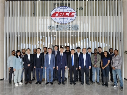 中國土木福州設計院埃塞分院團隊合影。受訪對象供圖