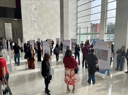 獲獎作品展現(xiàn)場。中國駐圣保羅總領館供圖