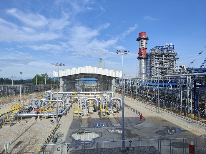 泰國新崗天然氣管道項目計量調壓站。卡瑪萊 攝