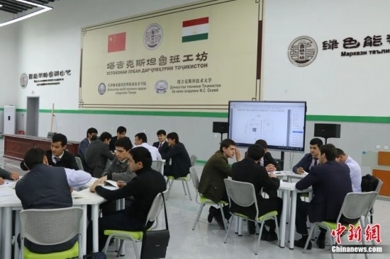 2023年4月，位于杜尚別的塔吉克斯坦魯班工坊課堂。張碩 攝