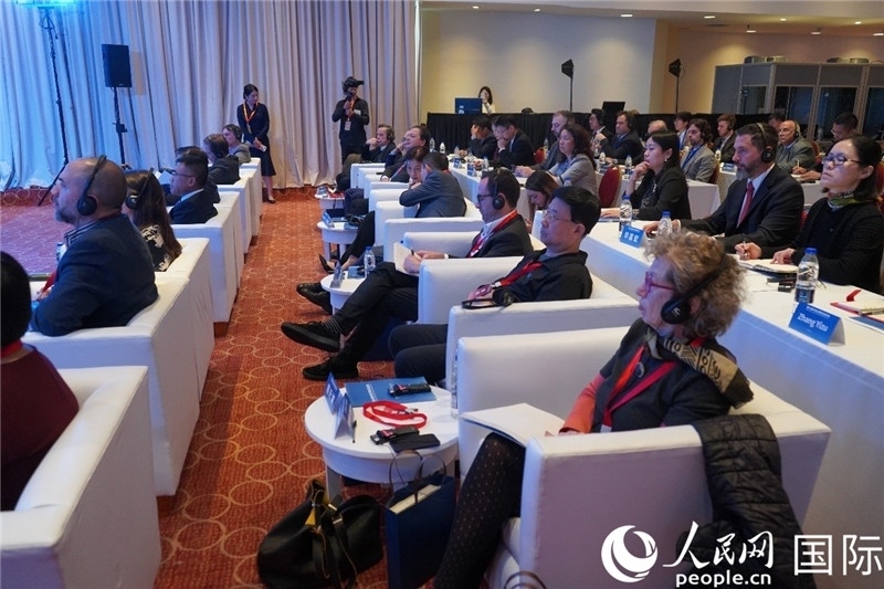 圖為“中拉文明對話論壇”現(xiàn)場。人民網(wǎng)記者 許放攝