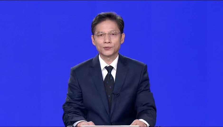 劉昆致辭。中國駐東盟使團供圖