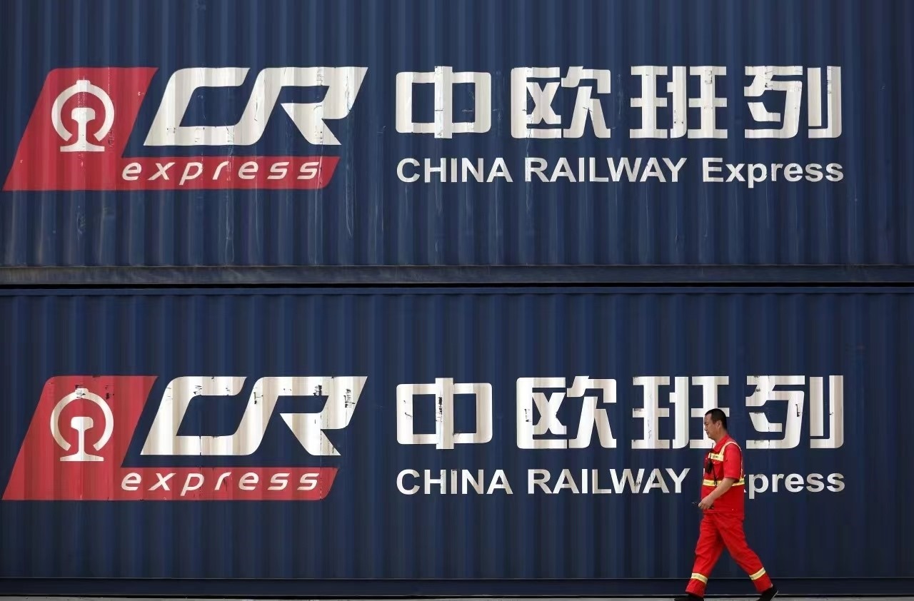 國鐵集團(tuán)發(fā)布中歐班列全程時刻表成果。國鐵集團(tuán)供圖