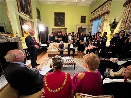 藝術(shù)節(jié)舉辦的人文交流活動(dòng)。主辦方供圖