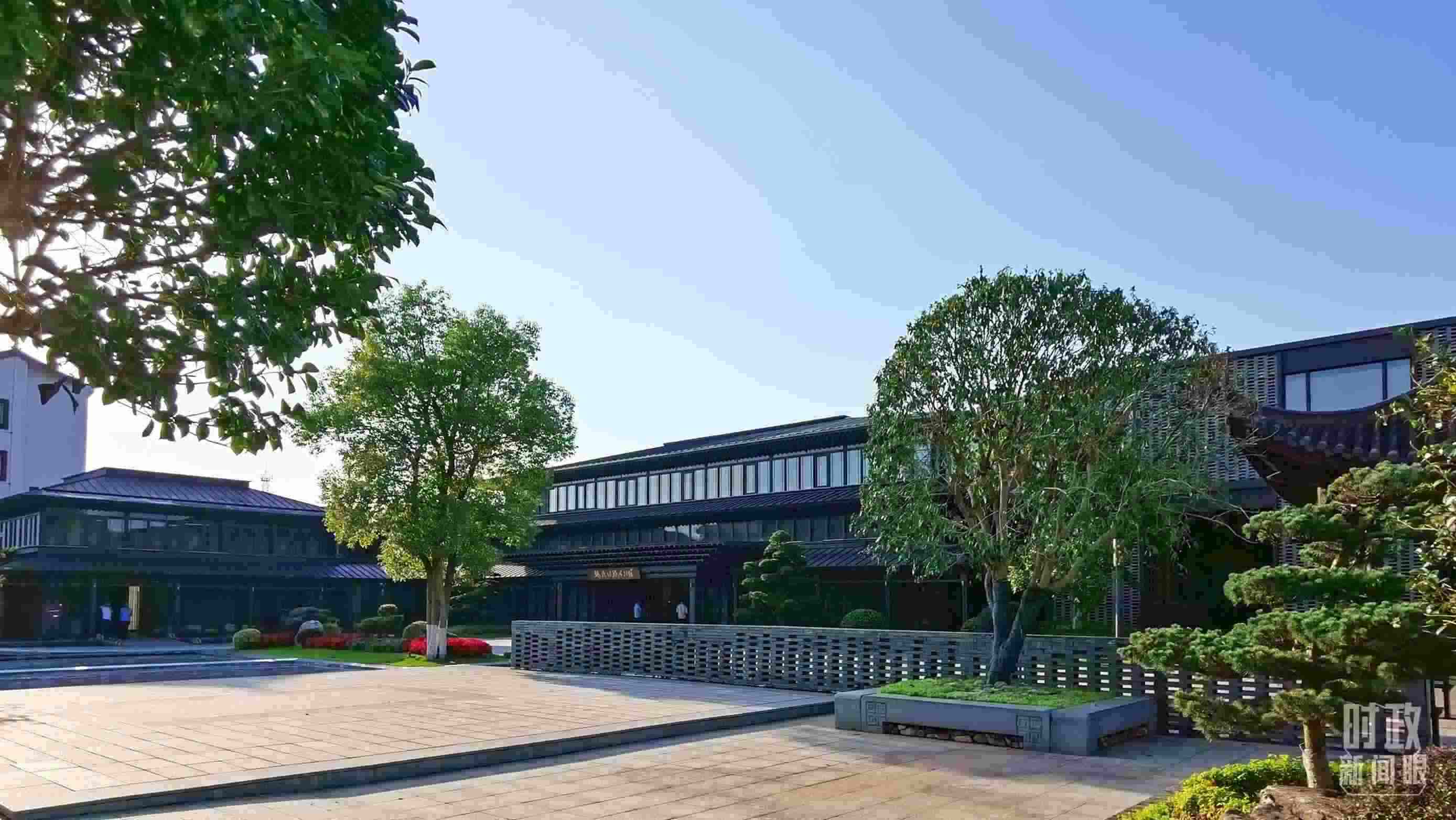 △楓橋經(jīng)驗(yàn)陳列館。（總臺(tái)央視記者陳漢章拍攝）