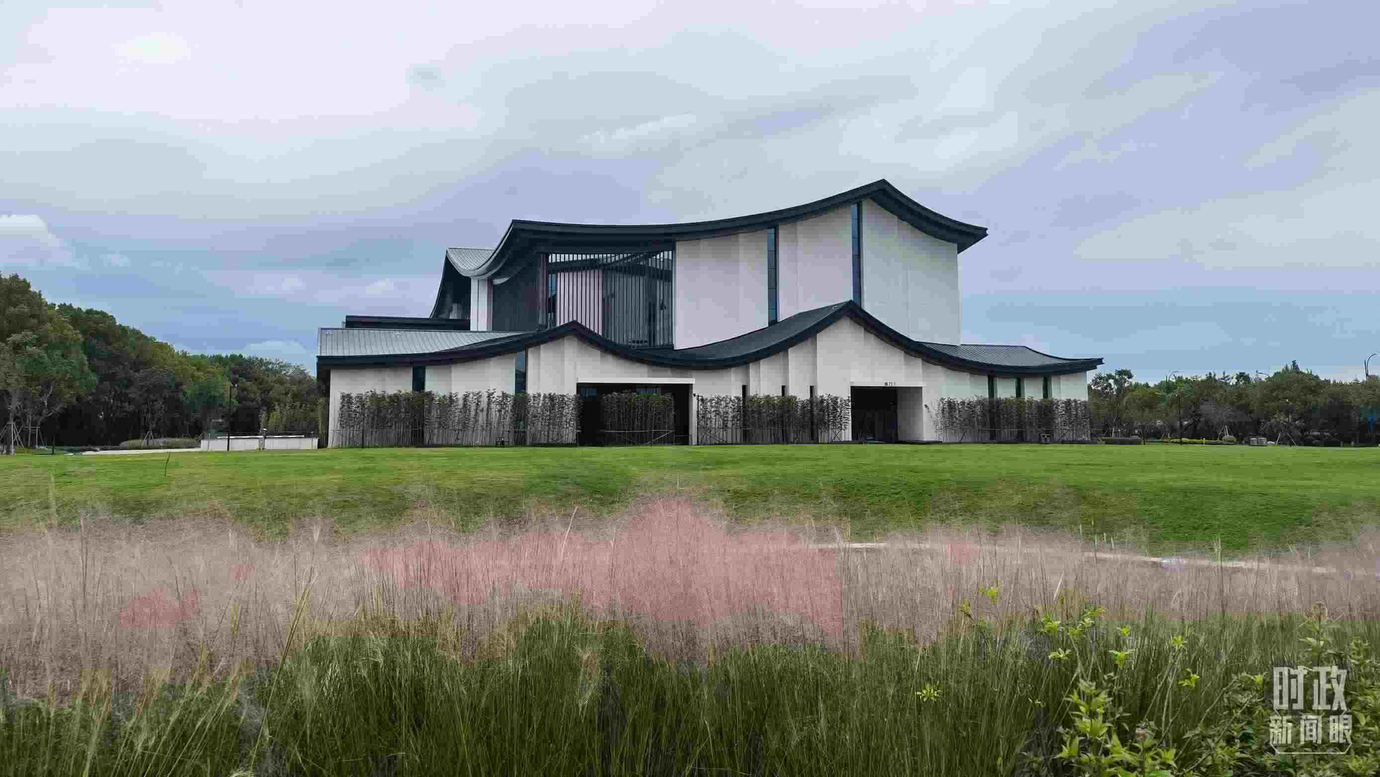 △浙東運河文化園。（總臺央視記者石丞拍攝）