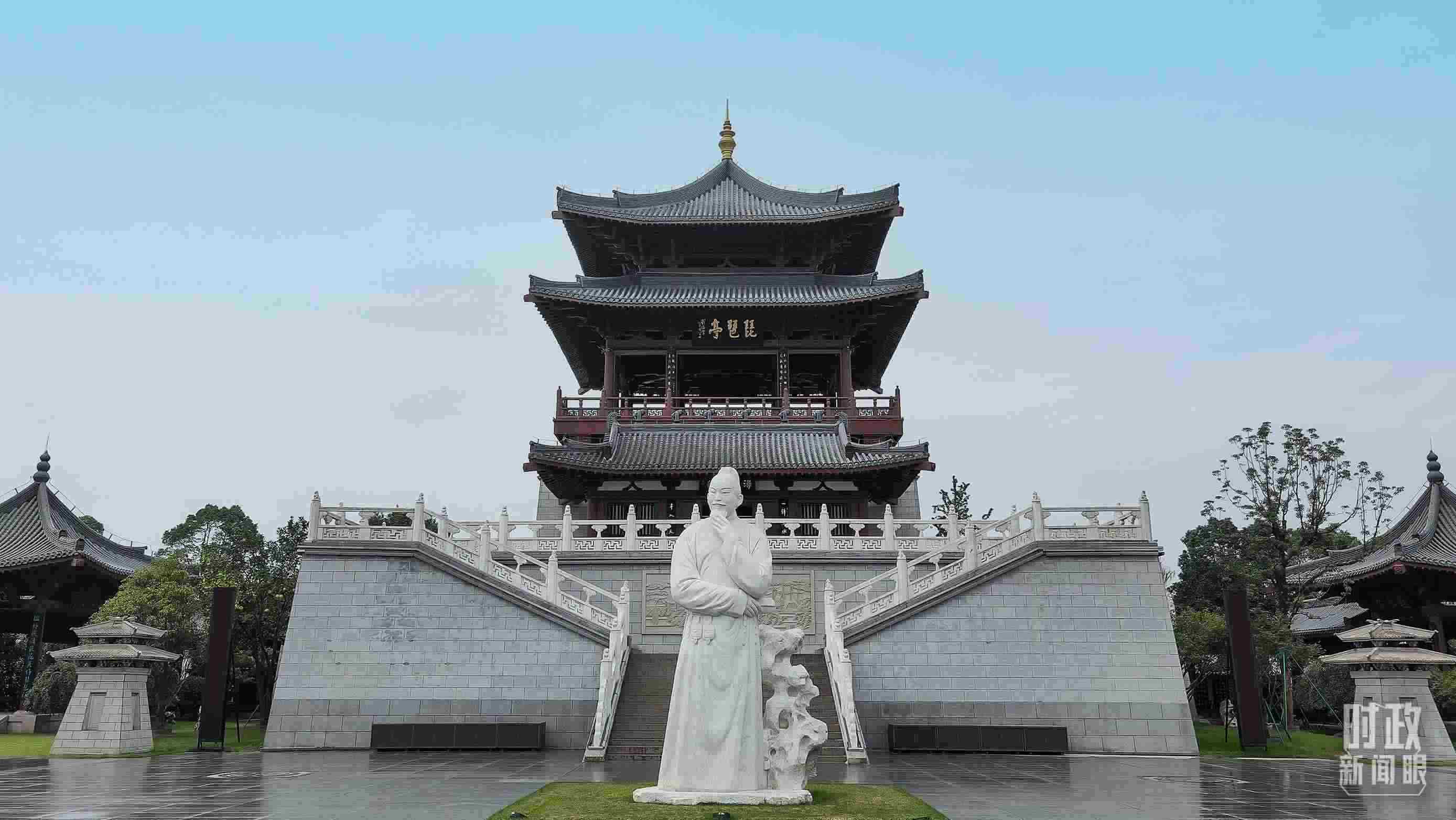 △琵琶亭。（總臺央視記者程鋮拍攝）