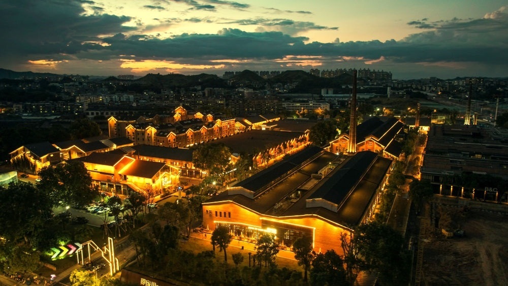 ↑ 景德鎮(zhèn)文創(chuàng)街區(qū)。