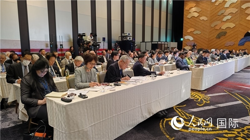 “一帶一路”倡議十周年國際研討會現(xiàn)場。人民網(wǎng) 蔣曉辰攝