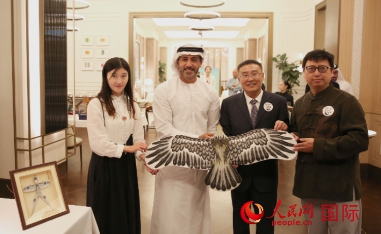 非遺展示。人民網(wǎng) 塔里克·易卜拉欣攝