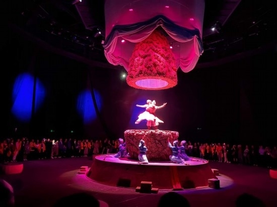 《天釀》演出場景。本報記者劉書文攝