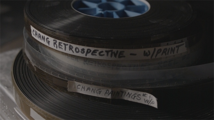 舊金山州立大學保存的16毫米膠片（張偉民攝）