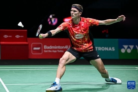 1月13日，安賽龍在比賽中。新華社記者 程一恒 攝