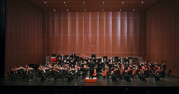 音樂會現(xiàn)場。學(xué)校供圖