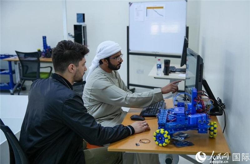 培訓(xùn)中心展示。人民網(wǎng)塔里克·易卜拉欣攝