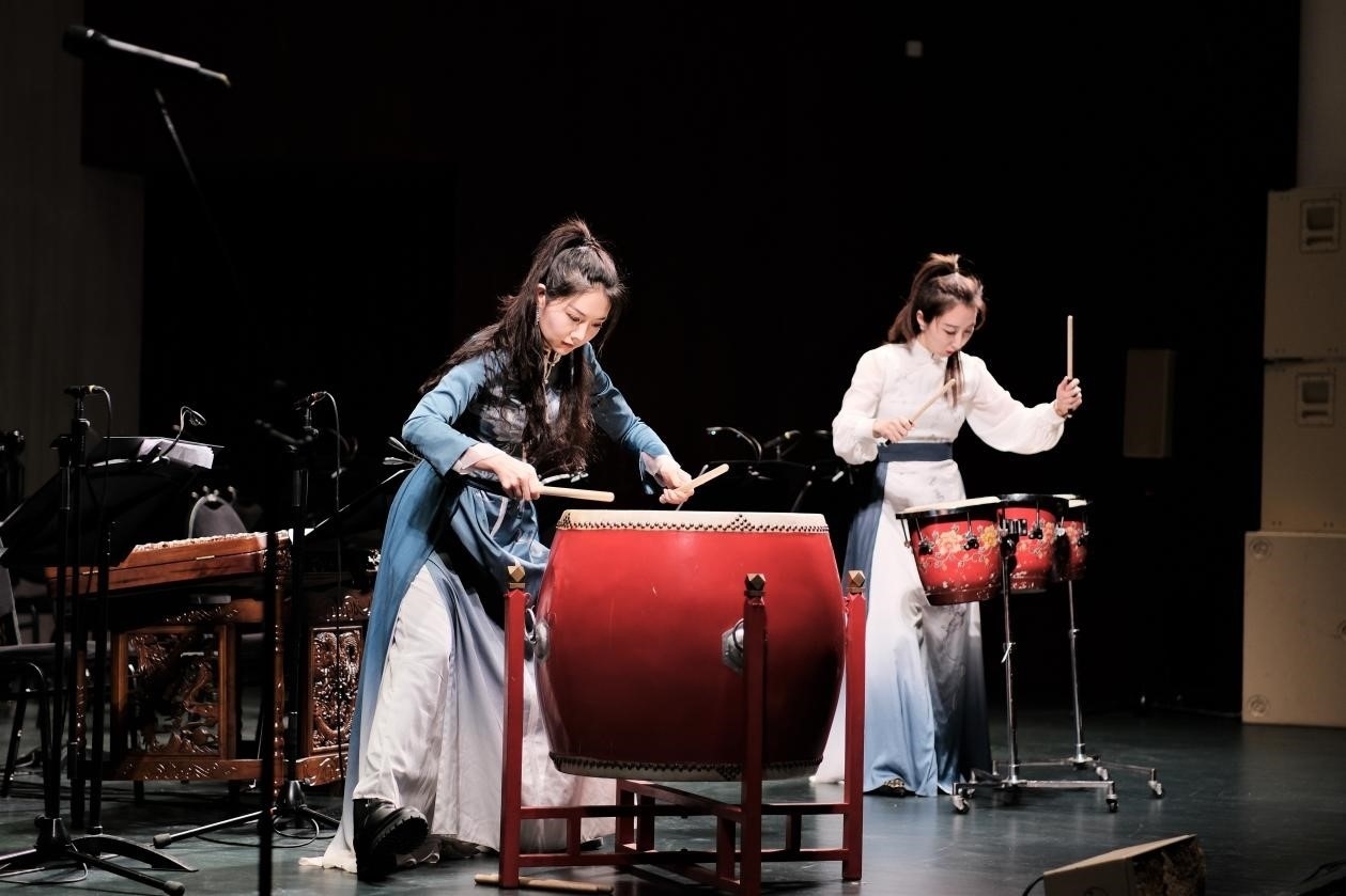 2024“歡樂春節(jié)”新春民族音樂會(huì)演出現(xiàn)場。于子恒攝