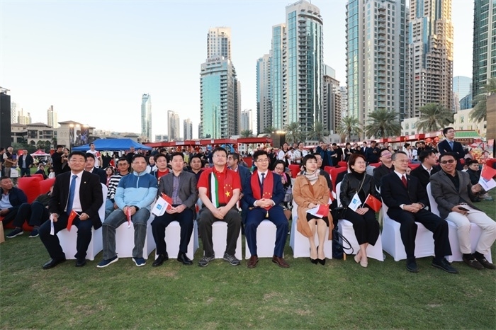 活動(dòng)現(xiàn)場(chǎng)。中建中東供圖