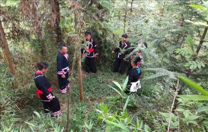 “瑤老”人民調解員翻山越嶺開展現場調解。