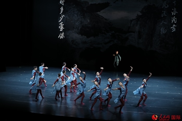 《詩憶東坡》美國巡演將持續(xù)2周，在華盛頓、紐約進行共計8場演出。人民網(wǎng)記者 李志偉攝