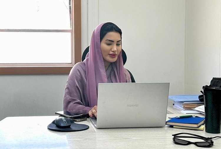 卡爾圖姆在工作中。中石化南京工程中東公司供圖