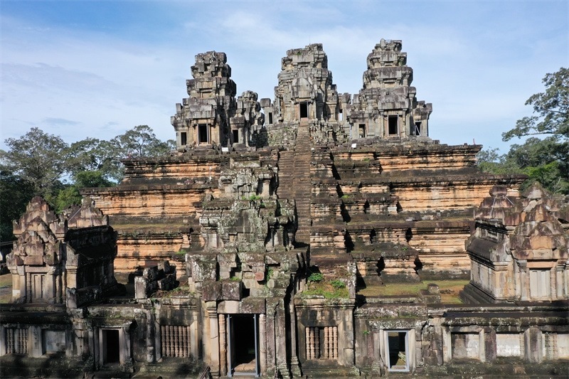 吳哥古跡內(nèi)的茶膠寺。中國文化遺產(chǎn)研究院 袁濛茜供圖