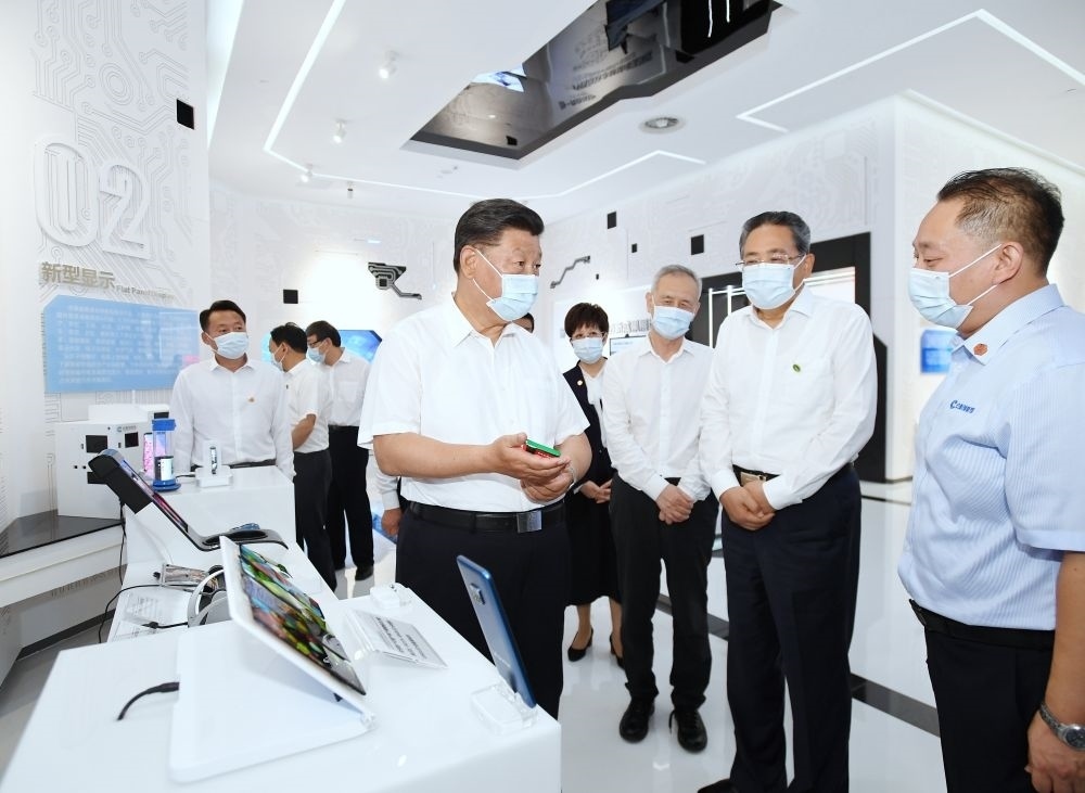 2020年8月19日下午，習近平總書記在安徽省合肥市參觀安徽創(chuàng)新館，了解安徽省科技創(chuàng)新和新興產(chǎn)業(yè)發(fā)展情況。