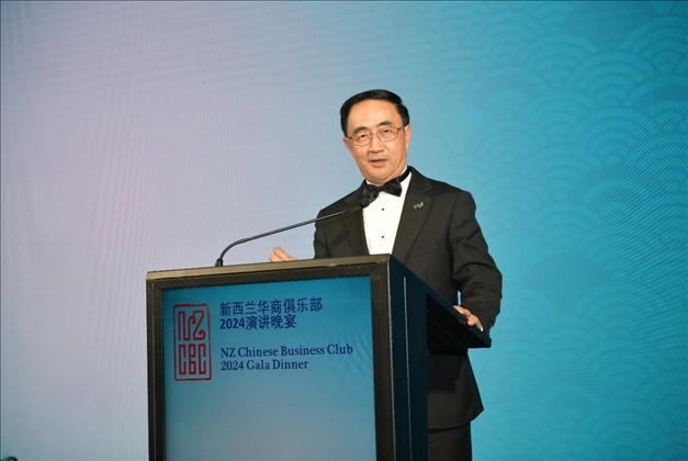 新西蘭華商俱樂部和華商聯(lián)合總會(huì)主席楊健。主辦方供圖
