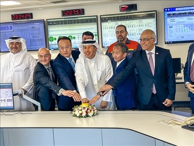 圖為燃機(jī)點(diǎn)火儀式，主辦方供圖