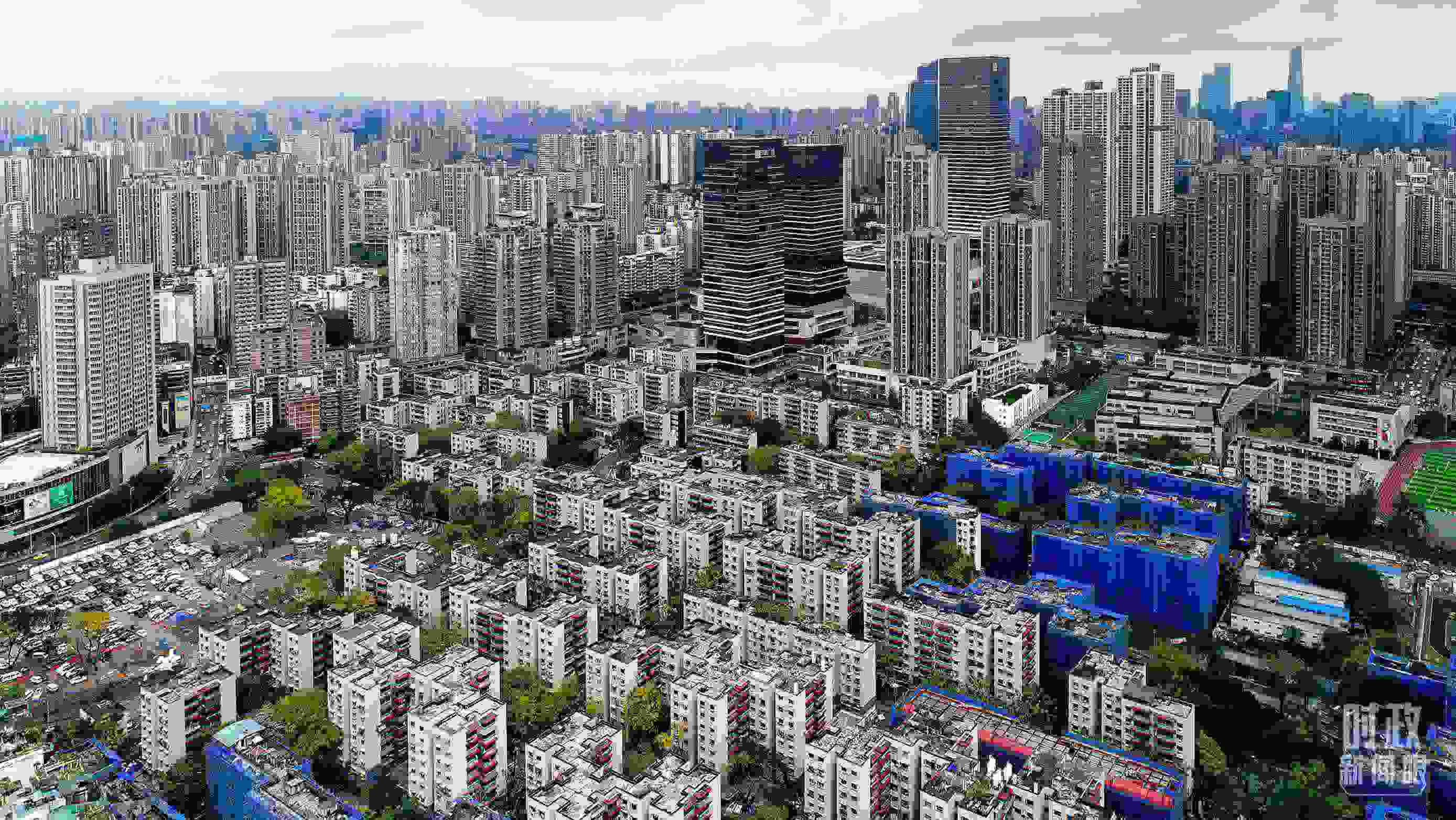 △九龍坡區(qū)謝家灣街道民主村社區(qū)。（總臺記者于濱拍攝）