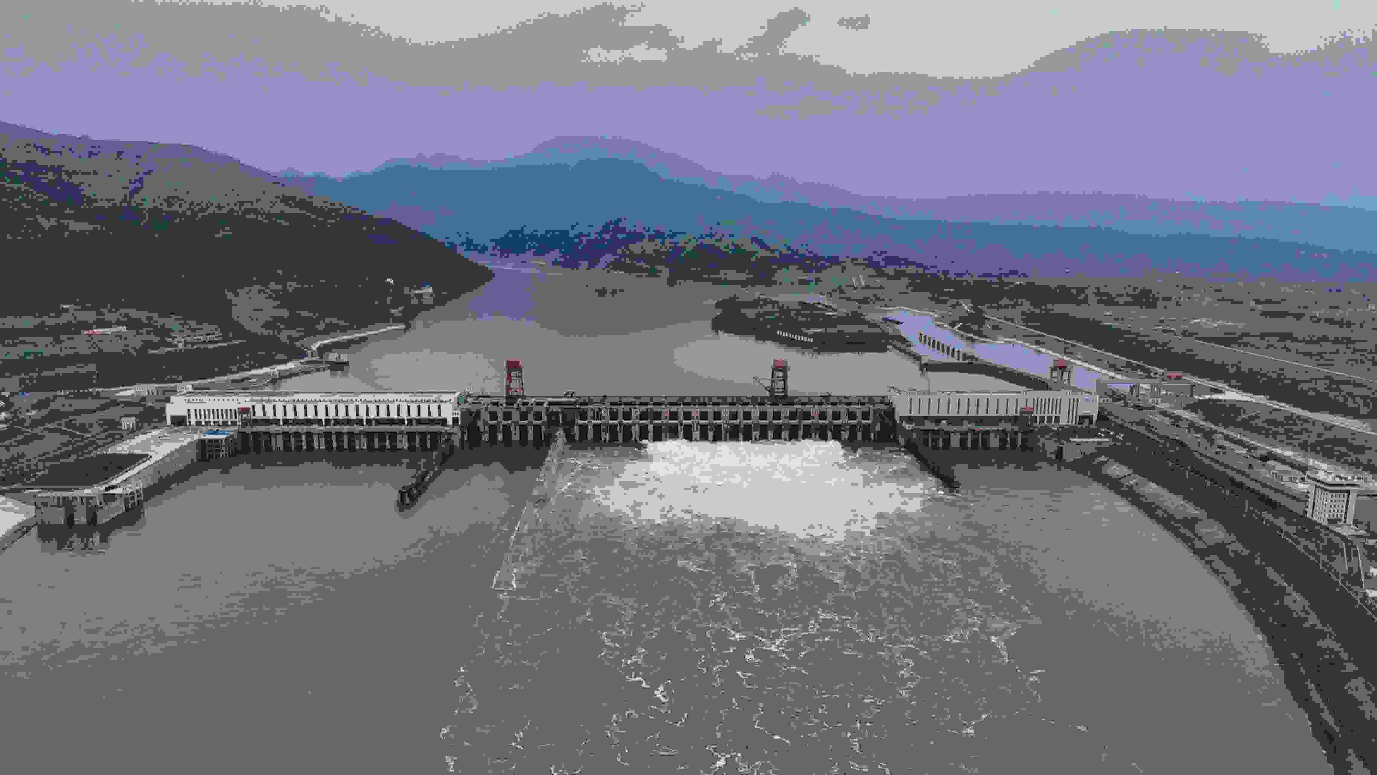 大藤峽水利樞紐精準調度保障防洪安全。受訪者供圖