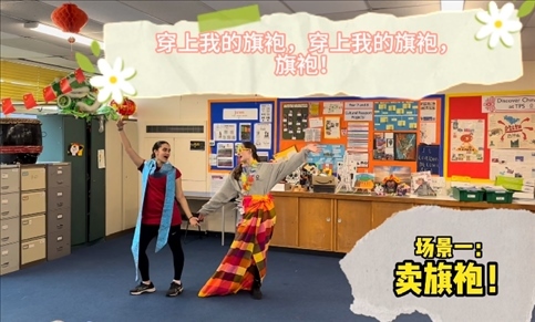 團體組決賽 《搶生意》節(jié)目。主辦方供圖