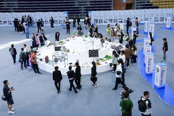 入圍決賽作品成果展。北京建筑大學(xué)供圖