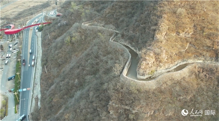 紅旗渠。人民網(wǎng)記者 劉寧攝