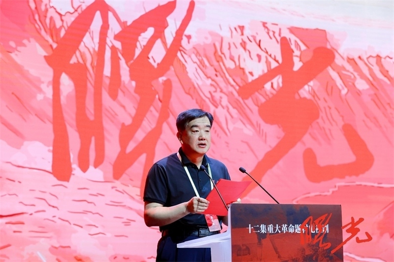 陜西省榆林市米脂縣委副書記、縣長楊樹森致辭