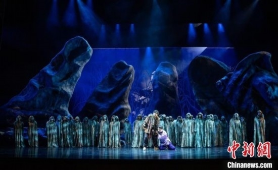 歌劇《原野》劇照。 中國音樂學院供圖