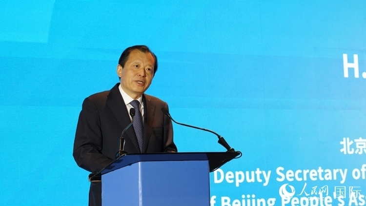 劉偉副書(shū)記致辭。人民網(wǎng) 劉暢攝