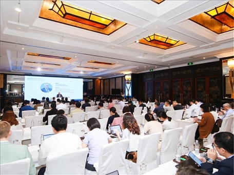 7月11日，由華陽海洋研究中心、中國南海研究院、中國國際法學(xué)會聯(lián)合撰寫的《南海仲裁案裁決再批駁》報告在北京發(fā)布。華陽海洋研究中心供圖