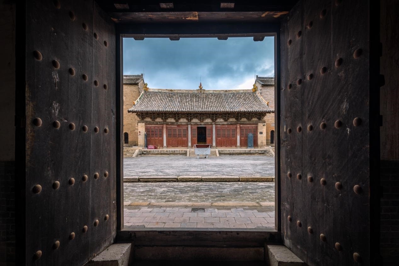 高平市崇明寺一角。蘇唐詩攝