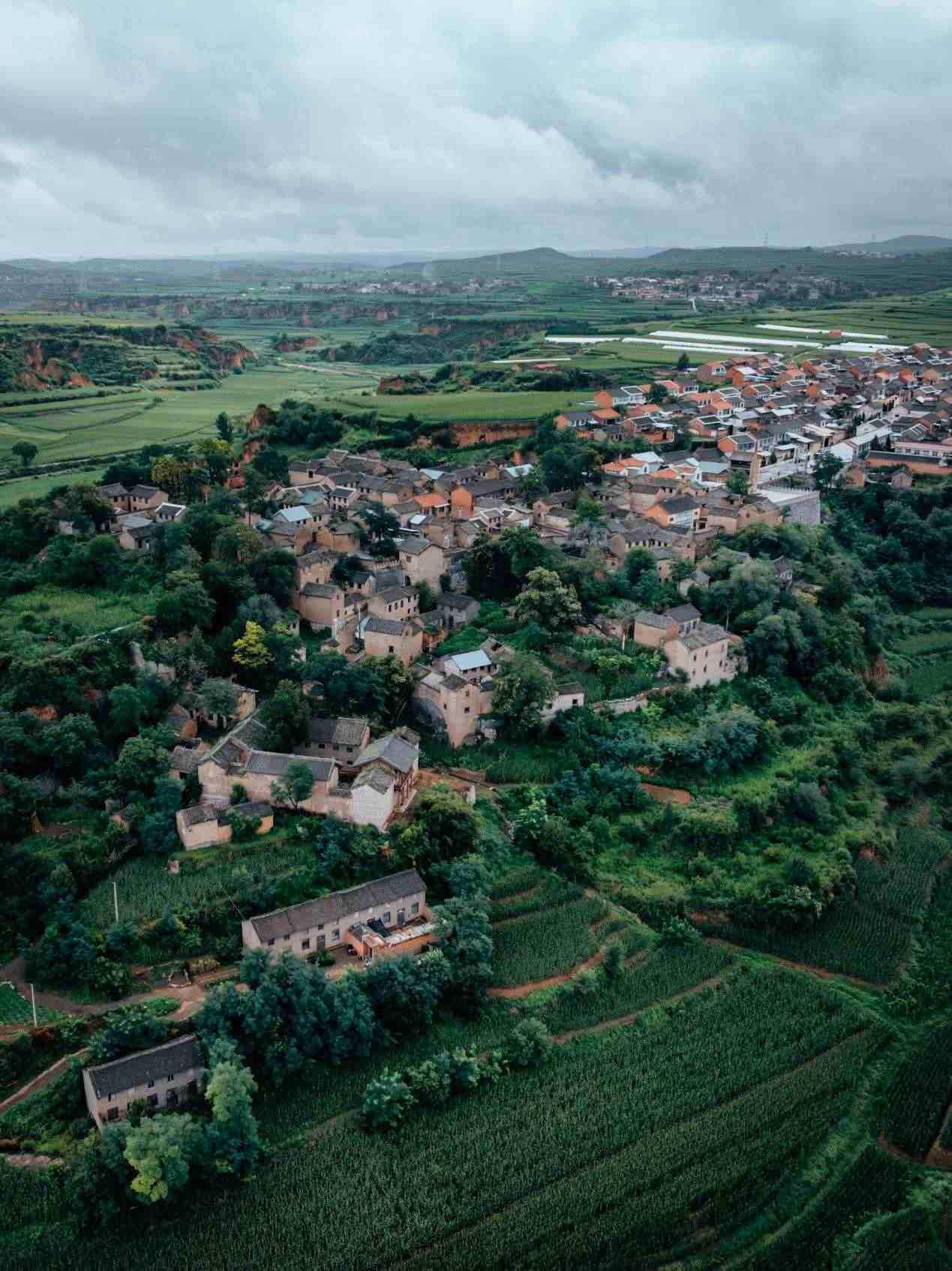 俯瞰永寧寨村。邱活攝
