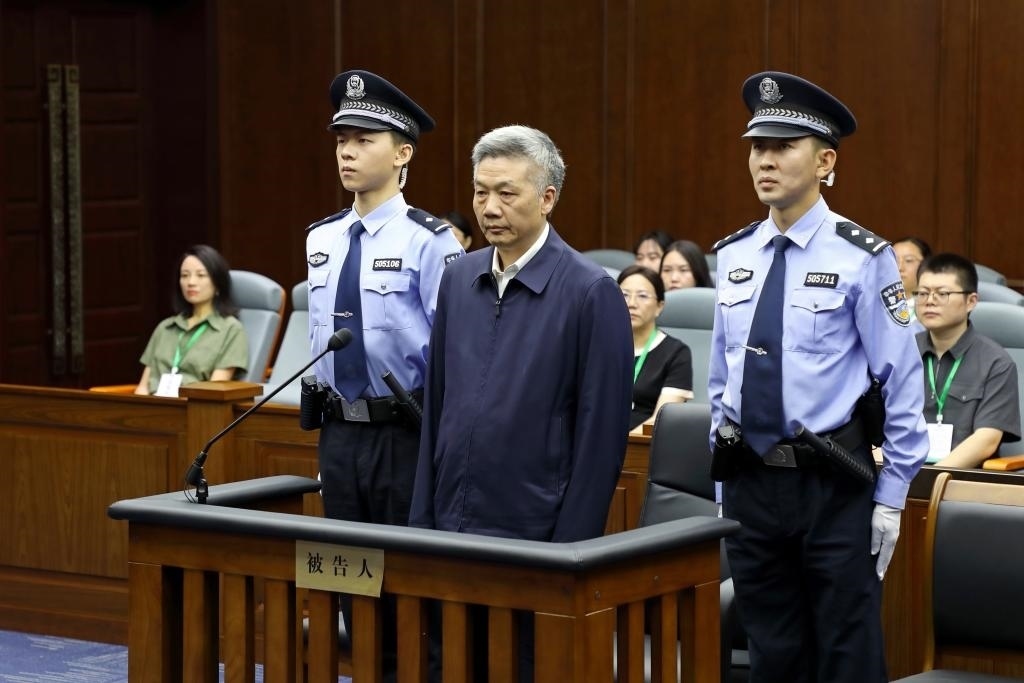 現(xiàn)場圖。（重慶市第五中級人民法院供圖）