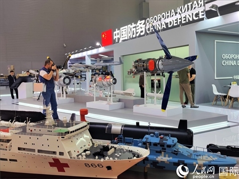 俄羅斯“軍隊(duì)-2024”國(guó)際軍事技術(shù)論壇現(xiàn)場(chǎng)。人民網(wǎng)記者 于宏建攝