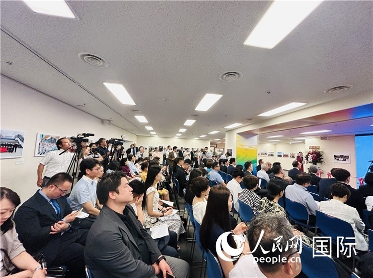 開幕式現(xiàn)場(chǎng)。人民網(wǎng) 許可攝