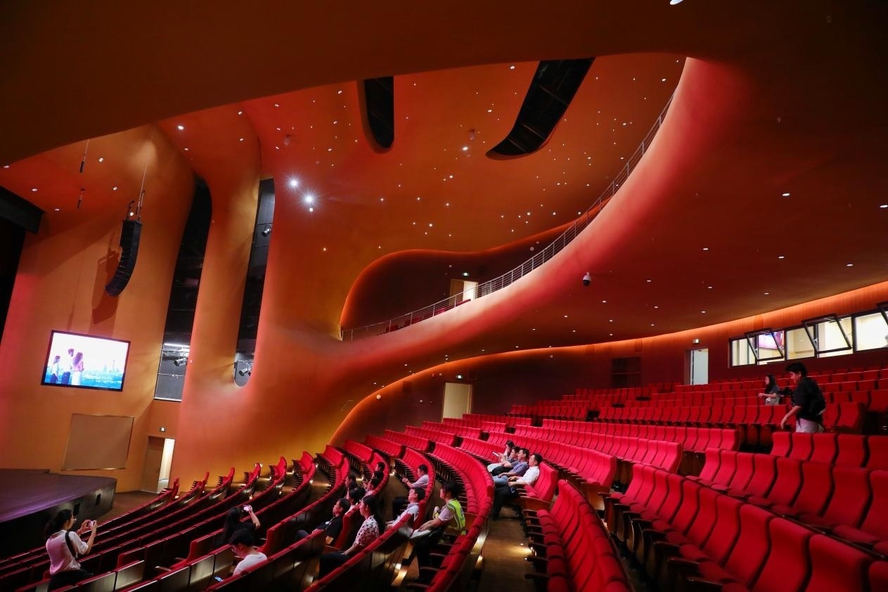 劇場(chǎng)內(nèi)部空間?！吨袊?jīng)濟(jì)周刊》記者 肖翊攝